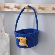 <b>HANGING COTTON ROPE BASKETS</b>